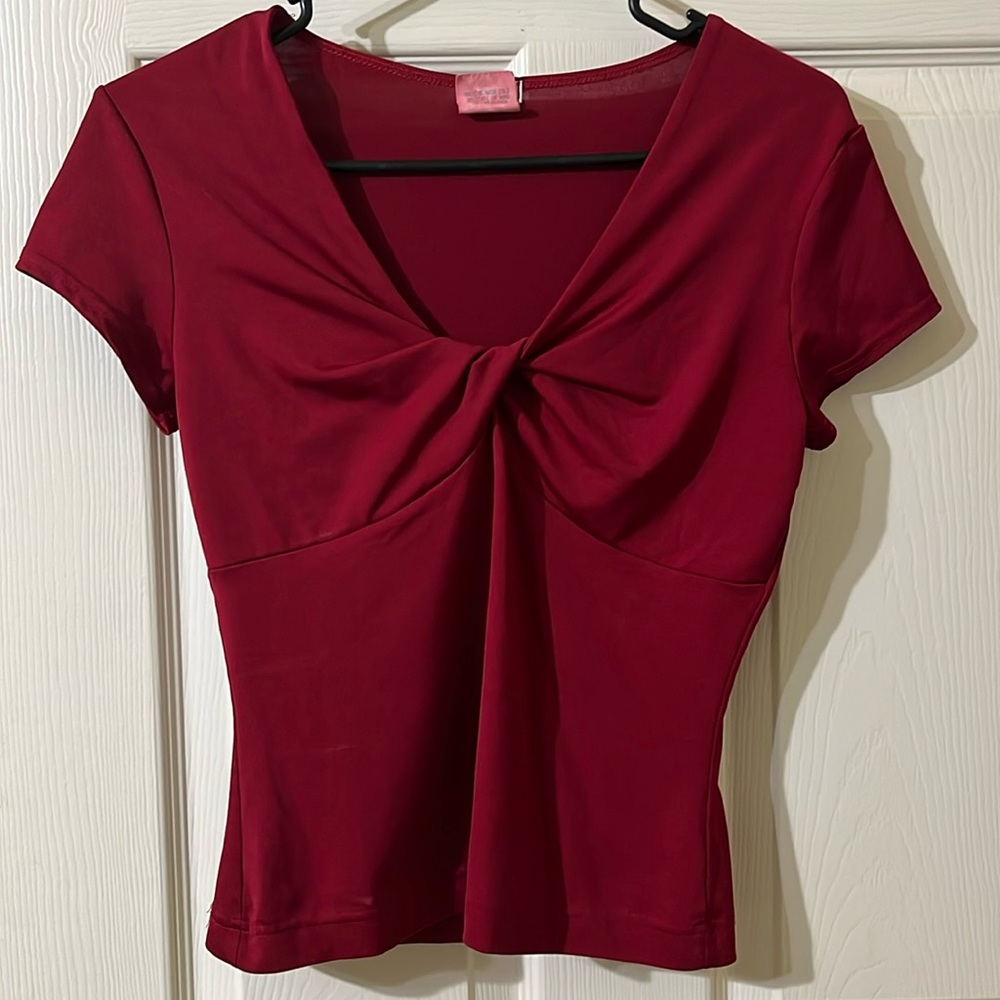 Womens twist front top